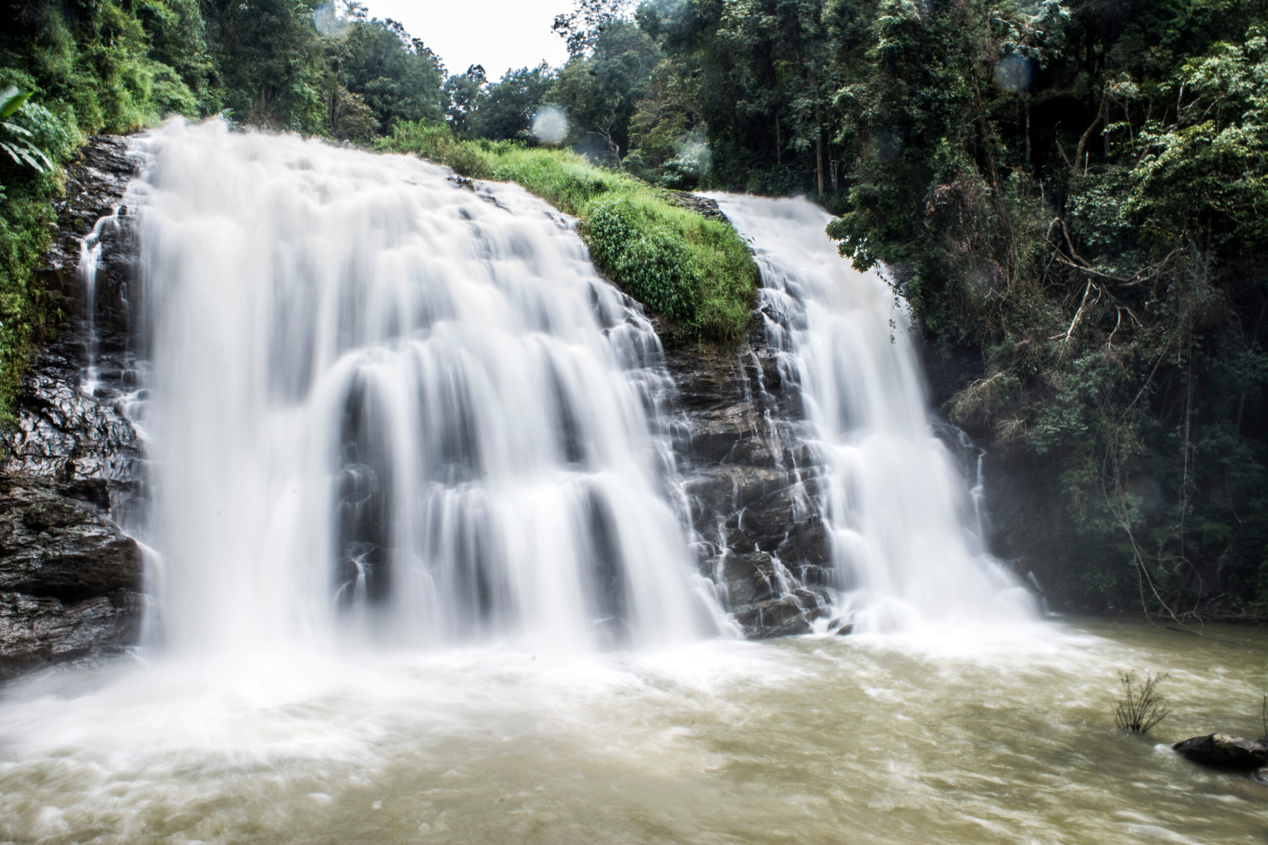 The Abbey Falls in Coorg